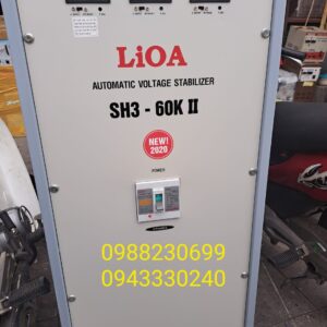 Ổn Áp Lioa 3 Pha Khô SH3-60kVA II New 2020 – Giải Pháp Ổn Định Điện Áp An Toàn, Tiết Kiệm Cho Các Cơ Sở Sản Xuất