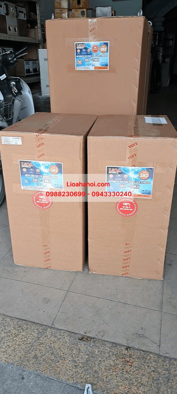 Ổn Áp Lioa SH3-10kVA II New 2020 – 100% Dây Đồng, Giải Pháp Ổn Định Nguồn Điện Hoàn Hảo