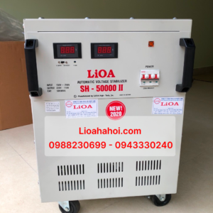 Ổn áp Lioa 1 pha khô SH-50kva II New 2020 – 100% dây đồng, chất lượng cao