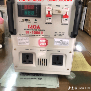 Máy Biến Áp Lioa 1 Pha Khô SH-10KVA II New 2020 – Giải Pháp Điện Nguồn Ổn Định, Tiết Kiệm