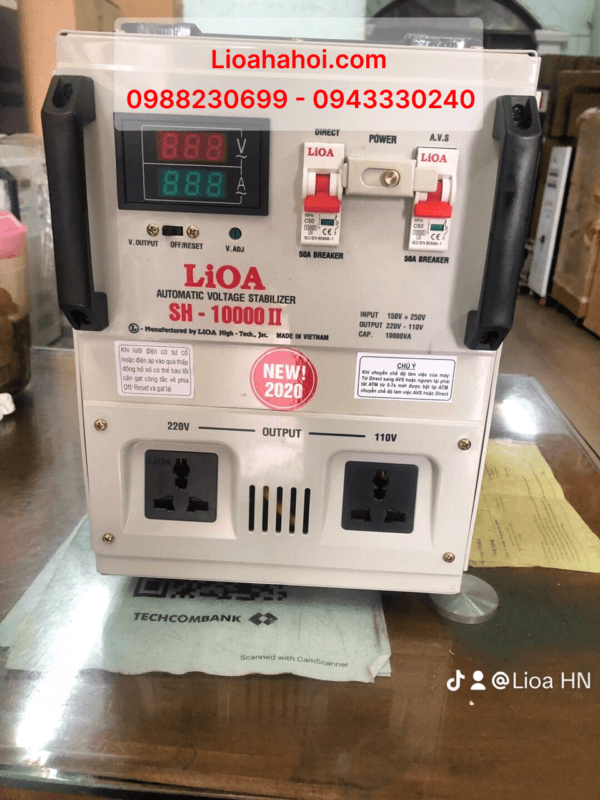 Lioa Group 25 Máy Biến Áp Lioa 1 Pha Khô SH-10KVA II New 2020 – Giải Pháp Điện Nguồn Ổn Định, Tiết Kiệm