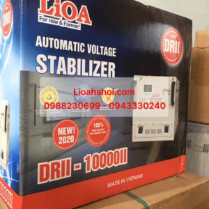 Ổn Áp Lioa DRII 10kVA II New 2020 – 100% Dây Đồng, Công Nghệ Tiên Tiến