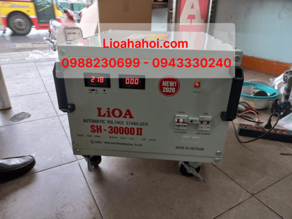 Ổn Áp Lioa 1 Pha Khô SH-30kva II New 2020 - Dây Đồng 100%, Ổn Định Điện Áp Tối Ưu