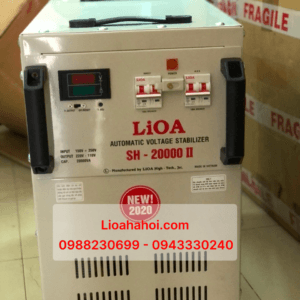 Máy Biến Áp Lioa 1 Pha Khô SH-20KVA II New 2020 – 100% Dây Đồng, Nguồn Điện Ổn Định và An Toàn