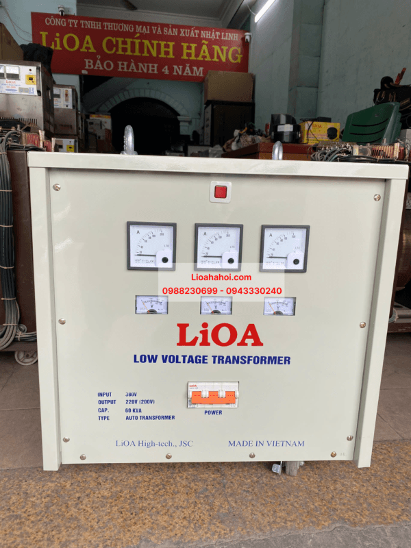 Group 35 Biến Áp 3 Pha Khô 60kVA (Tự Ngẫu) – Giải Pháp Chuyển Đổi Điện Áp Hiệu Quả và An Toàn