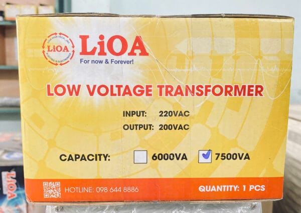 Đổi Nguồn Hạ Áp 1 Pha Lioa Dây Đồng – Giải Pháp Chuyên Dụng Cho Bếp Từ Điện 200V