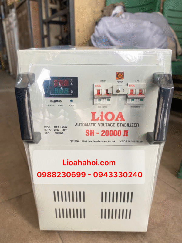 Group 103 Ổn Áp 1 Pha SH - 20kVA Hàng Mới – Công Suất Lớn, Ổn Định Điện Áp Cho Mọi Thiết Bị