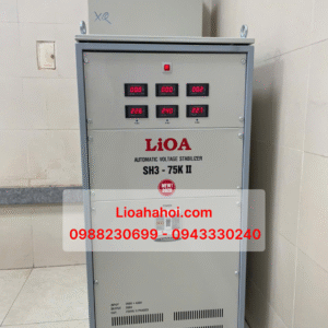 Ổn Áp LiOA 3 Pha SH3-75KII 75kVA – Giải Pháp Ổn Định Điện Mạnh Mẽ Cho Doanh Nghiệp và Công Nghiệp