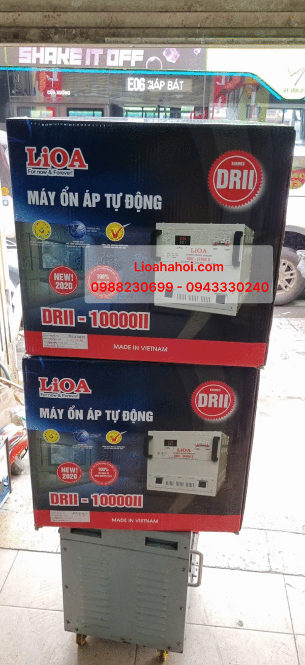 Ổn Áp LiOA 1 Pha DRII 10kVA (Hàng Mới 100%) – Giải Pháp Ổn Định Điện Toàn Diện Cho Gia Đình và Doanh Nghiệp Nhỏ