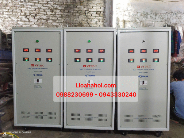 Ổn Áp Vitec 3 Pha SH3-100KII 100kVA – Giải Pháp Ổn Định Điện Lý Tưởng Cho Hệ Thống Công Nghiệp