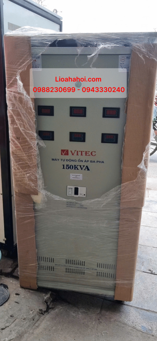 Group 87 Ổn Áp Vitec 3 Pha SH3-150KII 150kVA – Giải Pháp Ổn Định Điện Cao Cấp Cho Hệ Thống Công Nghiệp Lớn