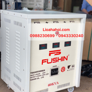 Biến Áp 3 Pha 60kVA – Giải Pháp Chuyển Đổi Điện Áp Hiệu Quả Cho Doanh Nghiệp