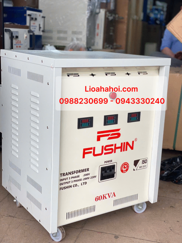 Biến Áp 3 Pha 60kVA – Giải Pháp Chuyển Đổi Điện Áp Hiệu Quả Cho Doanh Nghiệp