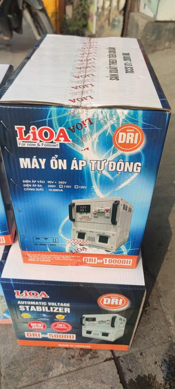 Ổn áp Lioa 1 pha 10kVA DRI-10000 II – Thế Hệ Mới 2020